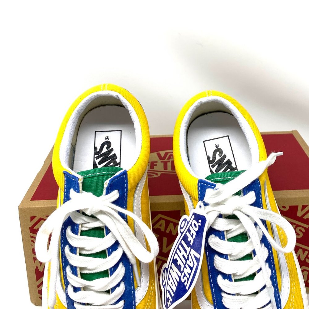 VANS Women Size 7 Old Skool 36 DX Anaheim Canvas Multi Low Size 7 VN0A54F34SB - Picture 4 of 11